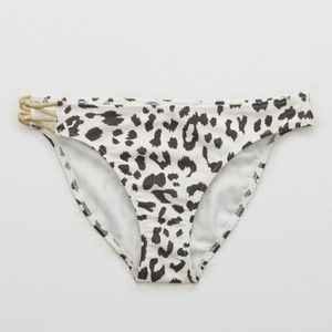 Aerie Leopard Knot Bikini Bottom - NWT